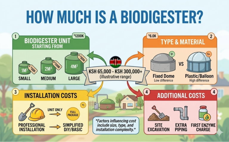 How Does A Biodigester Work In Kenya? - Biodigester Kenya