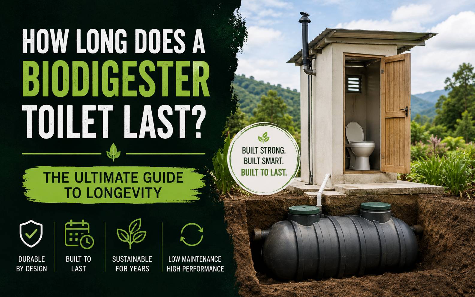 How Long Does a Biodigester Toilet Last The Ultimate Guide to Longevity biodigesterkenya.co .ke