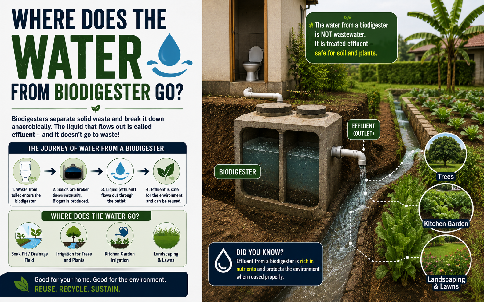 Where Does The Water From Biodigester Go Biodigesterkenya.co .ke